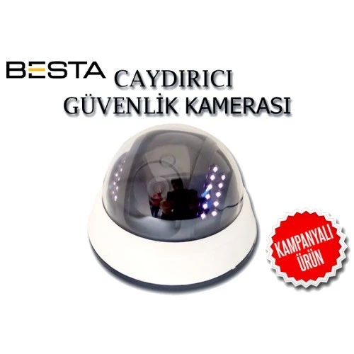 Norino LED IŞIKLI CAYDIRICI SAHTE DOME GÜVENLİK KAMERASI KD-1789 ürün görseli 1