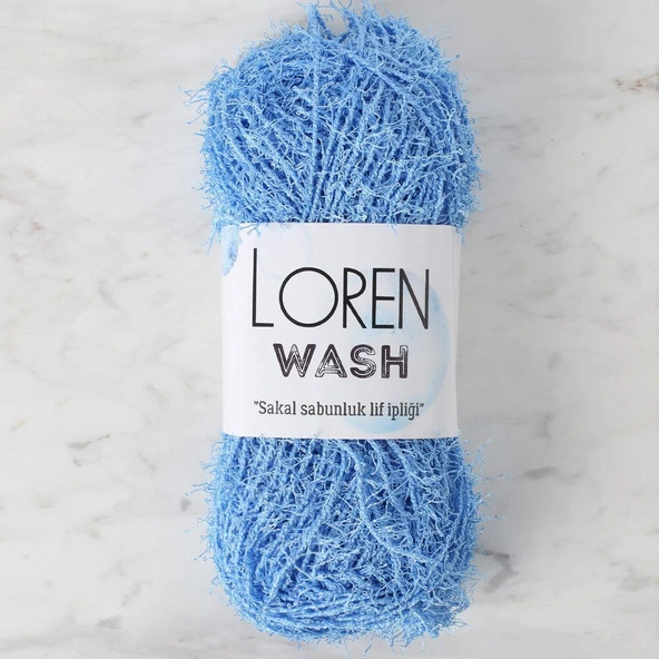 Norino Loren Wash Mavi El Örgü İpi - R090 - 34019 ürün görseli 1