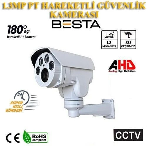 Norino 1,3 MP Ahd Motorize PT 4 Atom Led Güvenlik Kamerası KD-1844 ürün görseli 1