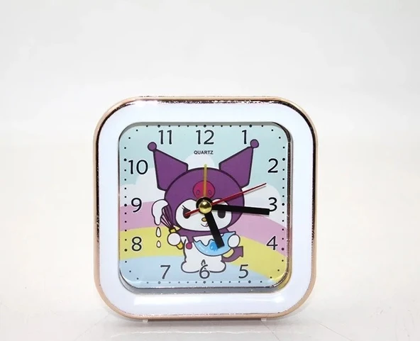 Norino Kuromi Ve Hello Kitty Çalar Saat ürün görseli 1