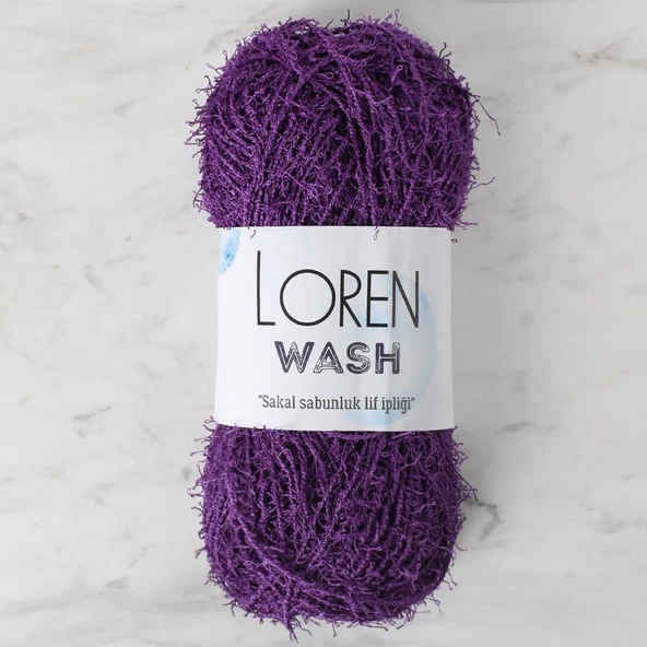 Norino Loren Wash Mor El Örgü İpi - R093 - 34029 ürün görseli 1
