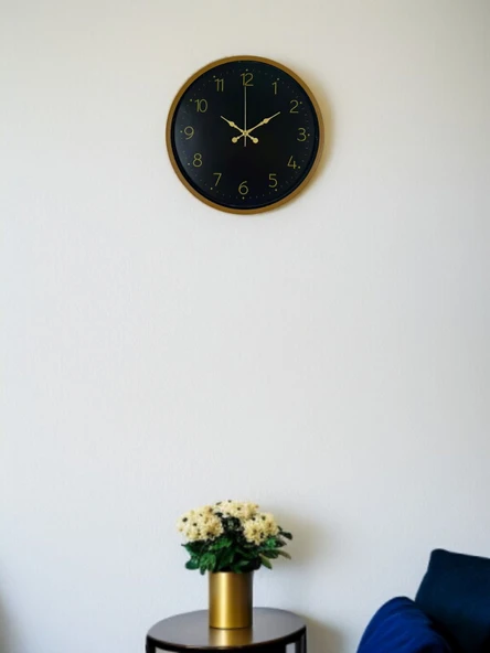 Norino 36 Cm Kahverengi Standart Duvar Saati ürün görseli 1