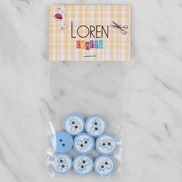 Norino Loren Crafts 8 li mavi - 499 ürün görseli 1