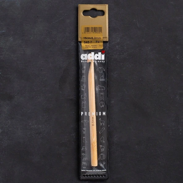 Norino Addi Bambus 8mm 15cm Bambu Yün Tığ - 545-7 ürün görseli 1