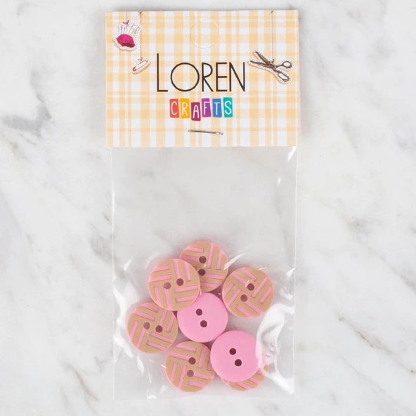 Norino Loren Crafts 8 li pembe - 305 ürün görseli 1