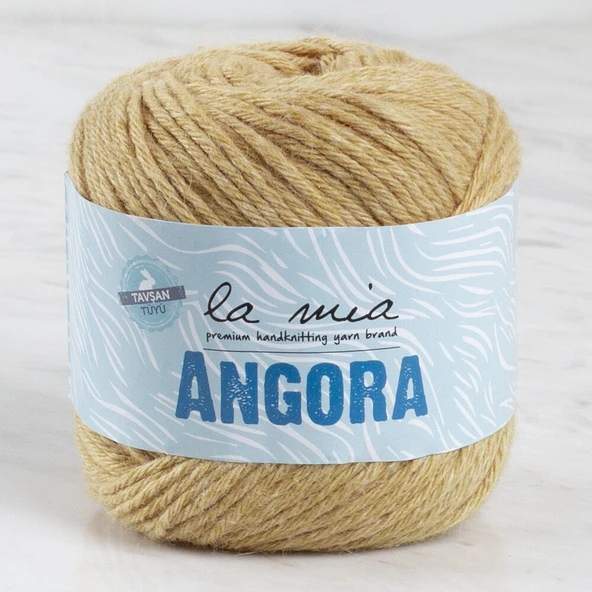Norino La Mia Angora 50gr Bej El Örgü İpi - L132 - 33807 ürün görseli 1