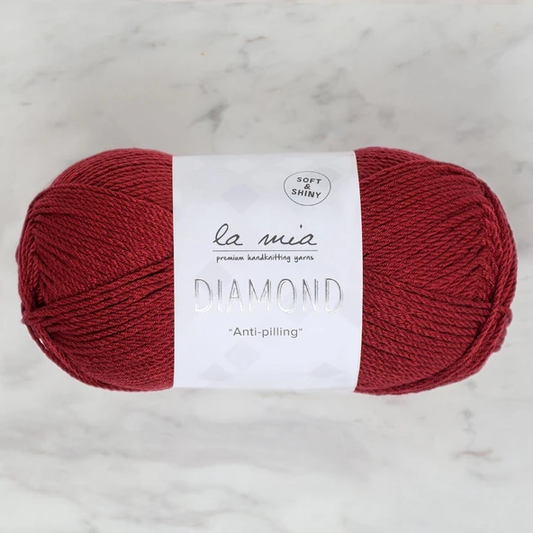 Norino La Mia Diamond Bordo El Örgü İpi - L065 - 33726 ürün görseli 1