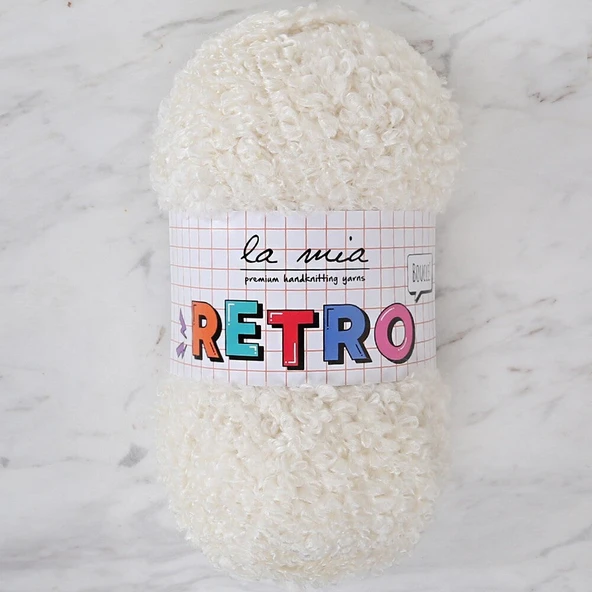 Norino La Mia RETRO Krem El Örgü İpi - LM1011 ürün görseli 1