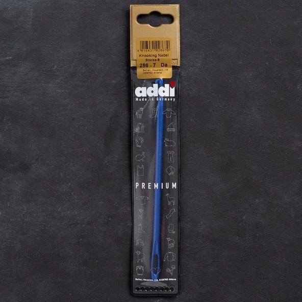 Norino Addi 6mm Mavi İğne Delikli Tığ - 286-7 ürün görseli 1