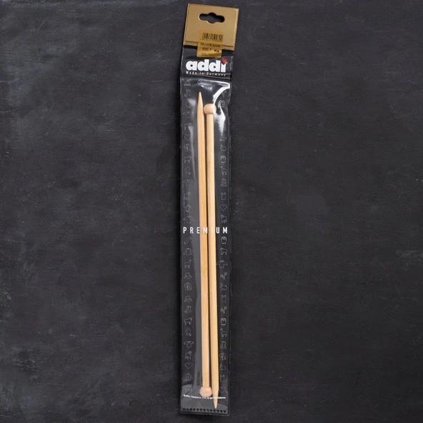 Norino Addi Bambus 8mm 35cm Bambu Örgü Şişi - 500-7 ürün görseli 1