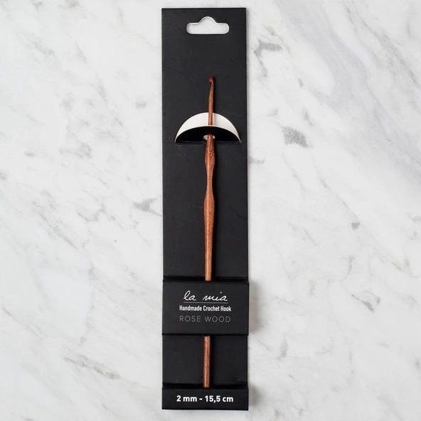 Norino La Mia Rosewood 2 mm 15.5 cm Ahşap Yün Tığ ürün görseli 1