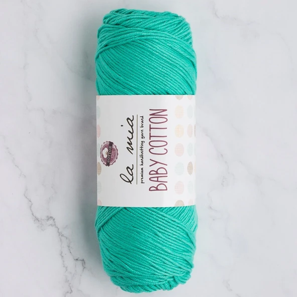 Norino La Mia Baby Cotton Yeşil El Örgü İpi - L044 - 33653 ürün görseli 1