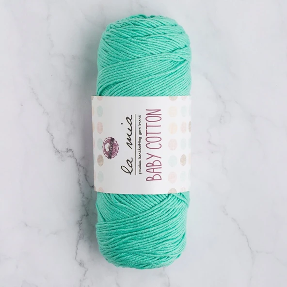 Norino La Mia Baby Cotton Su Yeşili El Örgü İpi - L027 - 33649 ürün görseli 1