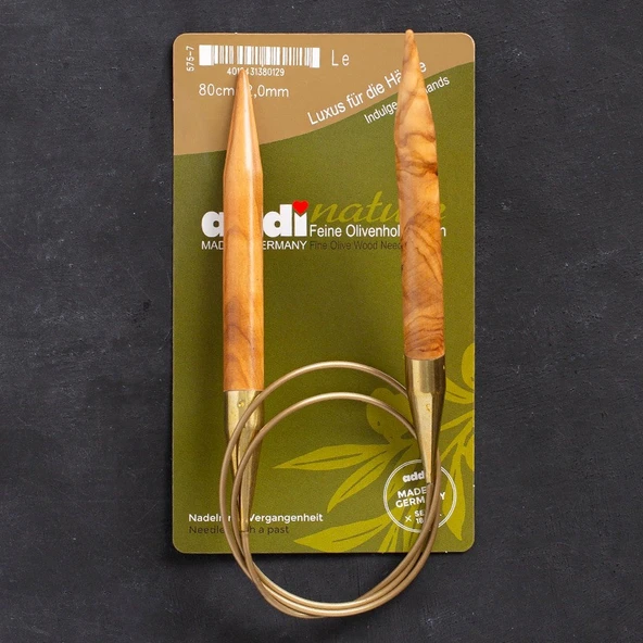 Norino Addi Olive Wood 12 mm 80 cm Zeytin Ağacı Misinalı ürün görseli 1