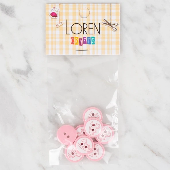 Norino Loren Crafts 8 li pembe - 496 ürün görseli 1