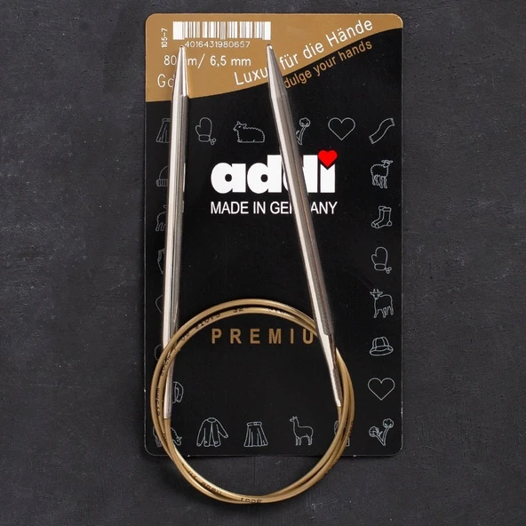 Norino Addi 6,5mm 80cm Klasik Misinalı Şiş- 105-7 ürün görseli 1
