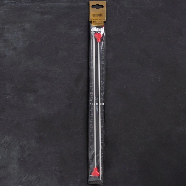 Norino Addi 5mm 35cm Klasik Alüminyum Hızlı Örgü Şişi - 2 ürün görseli 1