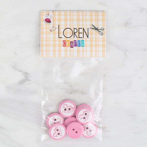 Norino Loren Crafts 8 li pembe - 495 ürün görseli 1