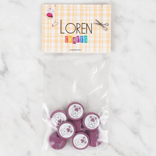Norino Loren Crafts 8 li Düğme - 405 ürün görseli 1