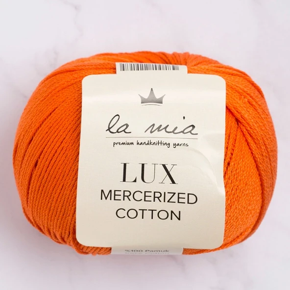 Norino La Mia Lux Mercerized Cotton Turuncu El Örgü İpi - 194 - 33755 ürün görseli 1
