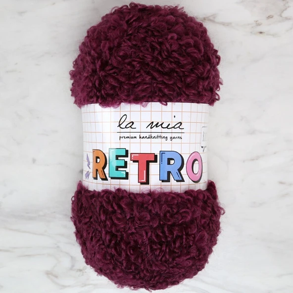 Norino La Mia RETRO Mor El Örgü İpi - LM5131 ürün görseli 1