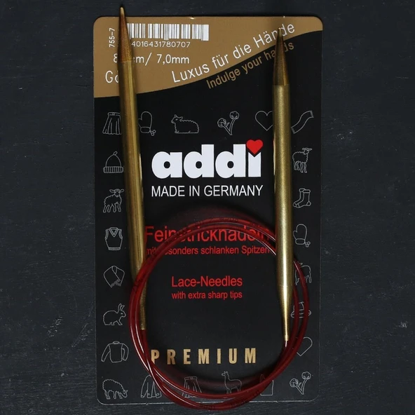 Norino Addi 7mm 80cm Klasik Misinalı Dantel Şişi - 755-7 ürün görseli 1
