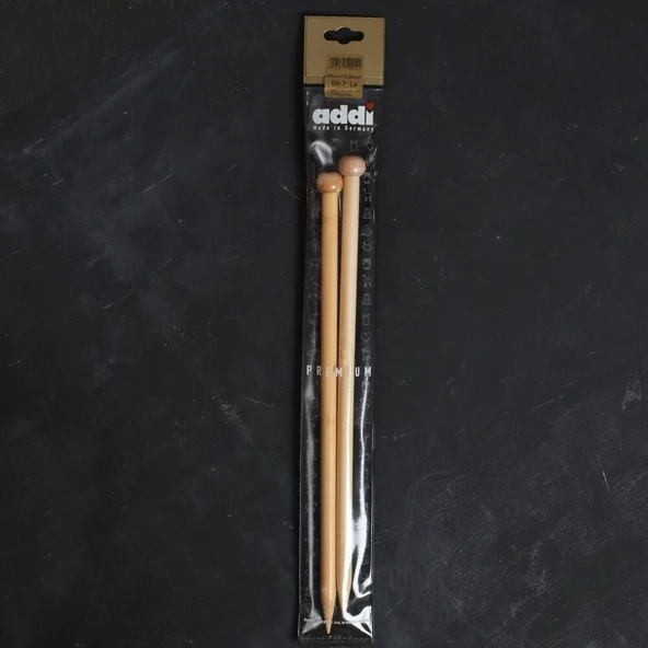 Norino Addi Bambus 12 Mm 35 Cm Bambu Örgü Şişi - 500-7 ürün görseli 1