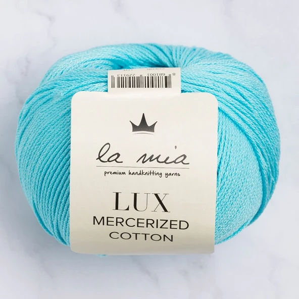 Norino La Mia Lux Mercerized Cotton Cam Göbeği El Örgü İpi - 123 - 33749 ürün görseli 1