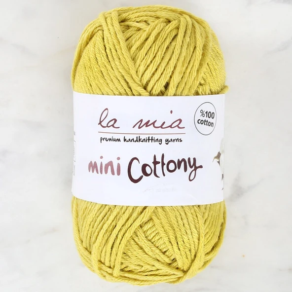 Norino La Mia Mini Cottony 25 gr Hardal Sarısı Bebek El Ö ürün görseli 1