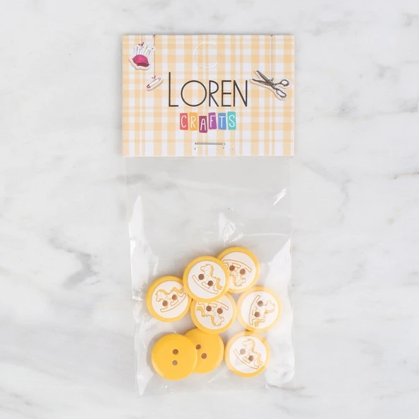 Norino Loren Crafts 8 li sarı - 503 ürün görseli 1
