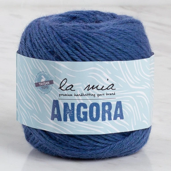 Norino La Mia Angora 50gr Lacivert El Örgü İpi - L129 - 33803 ürün görseli 1