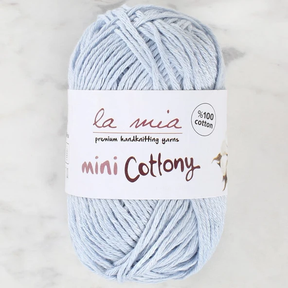 Norino La Mia Mini Cottony 25 gr Bebe Mavisi Bebek El Örg ürün görseli 1
