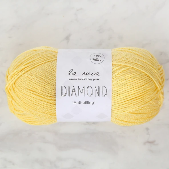 Norino La Mia Diamond Sarı El Örgü İpi - L160 - 33734 ürün görseli 1