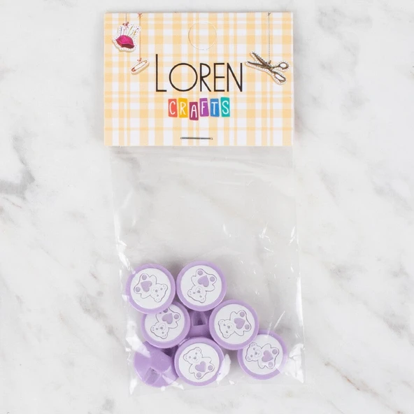 Norino Loren Crafts 8 li Düğme - 406 ürün görseli 1