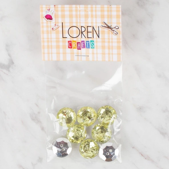 Norino Loren Crafts 8 li Düğme - 227 ürün görseli 1