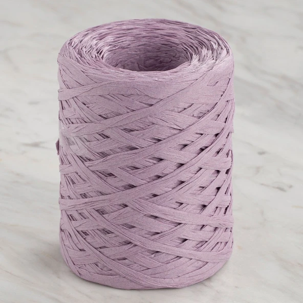 Norino Loren Natural Raffia 90 gr Lila Kağıt İp - 38 ürün görseli 1
