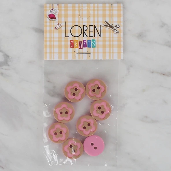 Norino Loren Crafts 8 li pembe - 317 ürün görseli 1