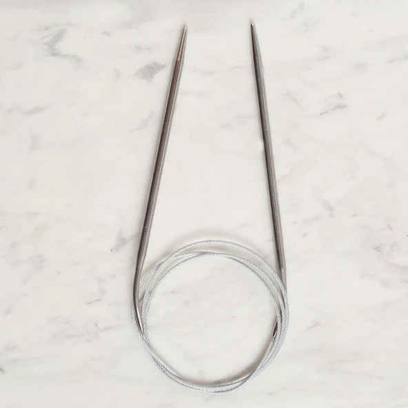 Norino Loren Crafts 4.5 mm Çelik Misinalı Şiş 100 cm ürün görseli 1