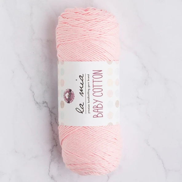 Norino La Mia Baby Cotton Şeker Pembe El Örgü İpi - L040 - 33650 ürün görseli 1