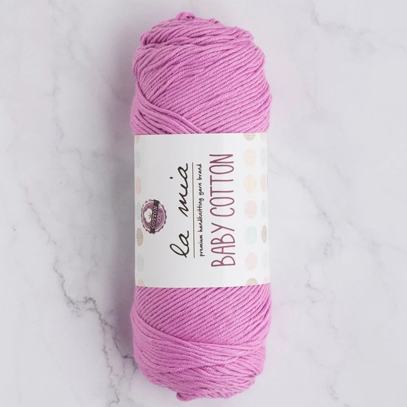 Norino La Mia Baby Cotton Lila El Örgü İpi - L048 - 33638 ürün görseli 1