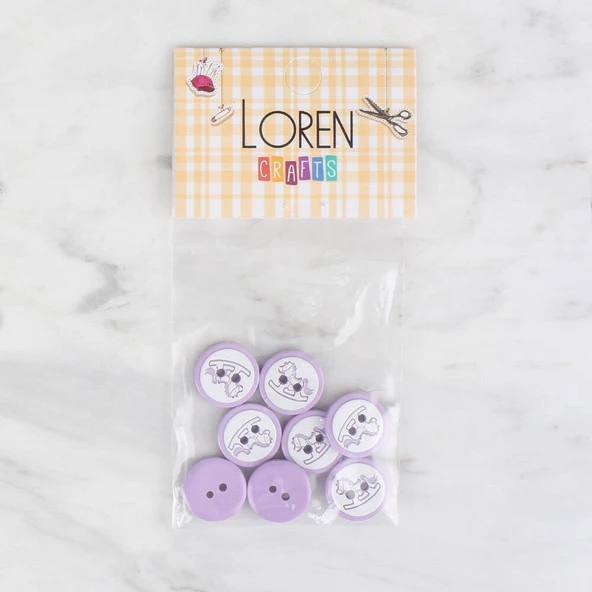 Norino Loren Crafts 8 li lila - 498 ürün görseli 1