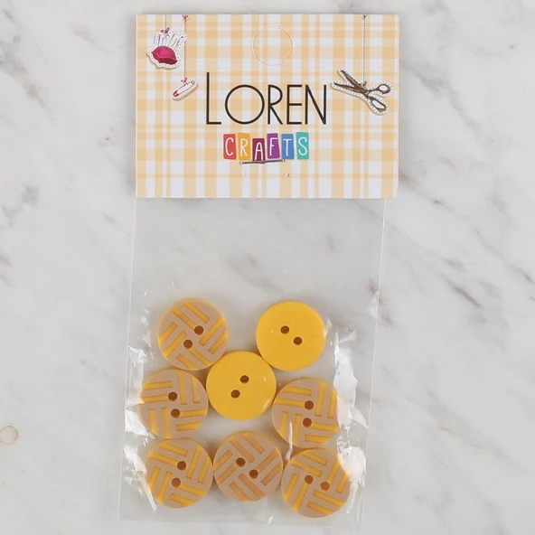 Norino Loren Crafts 8 li sarı - 307 ürün görseli 1