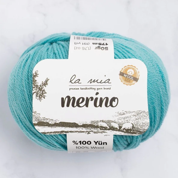 Norino La Mia Merino Yeşil El Örgü İpi - L053 - 33794 ürün görseli 1