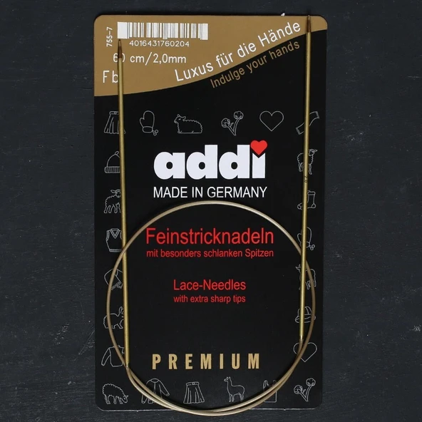 Norino Addi 2mm 60cm Klasik Misinalı Dantel Şişi - 755-7 ürün görseli 1