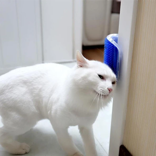 Norino Norino®  Pratik Kedi Tüyü Kaşıma Ve Tarama Aparatı Duvara Monte Kaşıma Aleti ürün görseli 1