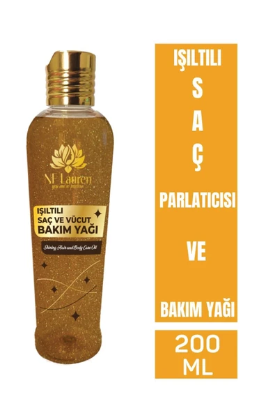 Norino Işıltılı Saç Parlatıcısı Ve Bakım Yağı 200 ml ürün görseli 1