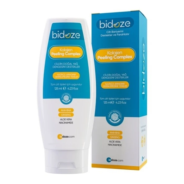 Norino Bidoze Kolajen Peeling Complex 125 Ml | Gözenek Sıkılaştırıcı ve Siyah Nokta Karşıtı Arındırma ürün görseli 1