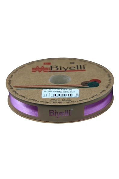 Norino Biye Saten Katlı 068 Gül Kurusu 2 Cm 25 Metre %100 Polyester ürün görseli 1