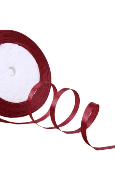 Norino Saten Kurdele 3 Cm 10 Metre Bordo ürün görseli 1
