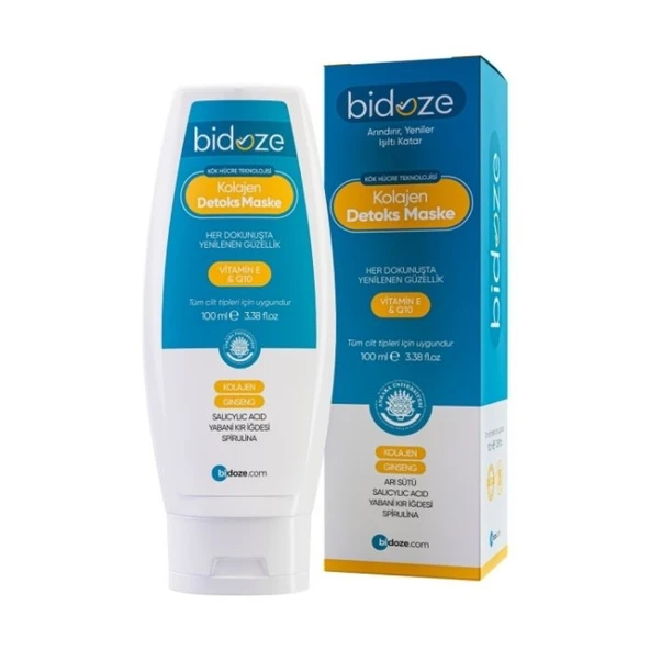 Norino Bidoze Kolajen Detoks Maskesi 100 Ml | Aha Bha Gözenek Sıkılaştırıcı Ve Aydınlatıcı Bakım ürün görseli 1